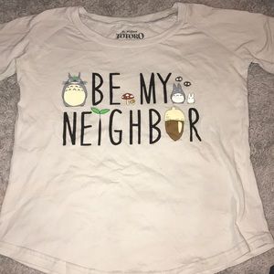 Grey Totoro Shirt